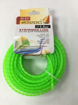 Леска д/триммера 3.5мм 15м (спираль ) JA34