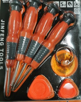 Набор отверток часовых JF-993 7в1 ОТК-3078