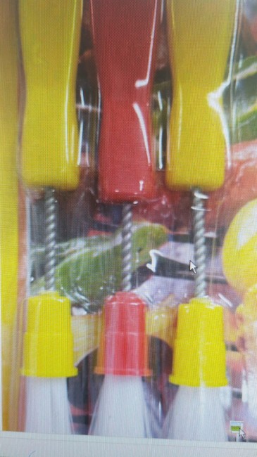 Набор из 3х кулинарных кисточек 1271