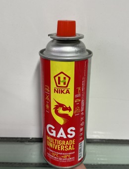 Газ универсальный "NIKA" -15 +40 C 220г красный /28/