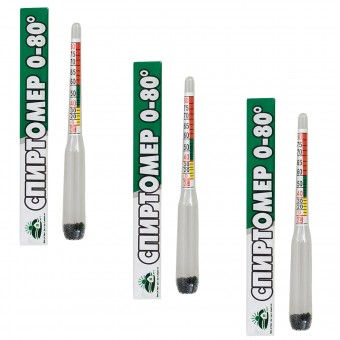 Спиртомер 0-80С  отк-1024