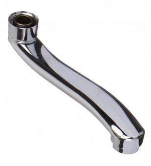 Излив к см/ванна S плоский с изгибом  20cм KORONA PS200