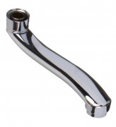 Излив к см/ванна S плоский с изгибом 20cм KORONA PS200 Излив к см/ванна S плоский с изгибом 20cм KORONA PS200