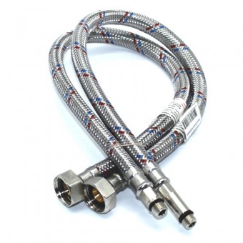 Подв.вода М10-1/2", нерж.сталь. 60 см, ком. 2шт. 04843/04852 арт.04833