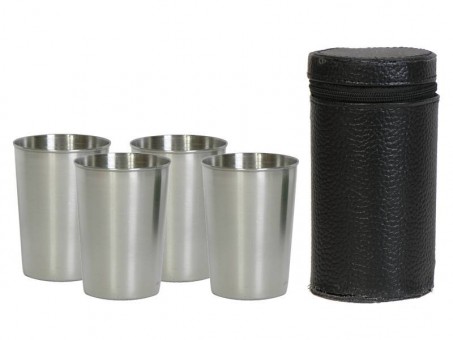 Стопка дорожная  метал 4/1 в чехле большие PM-16